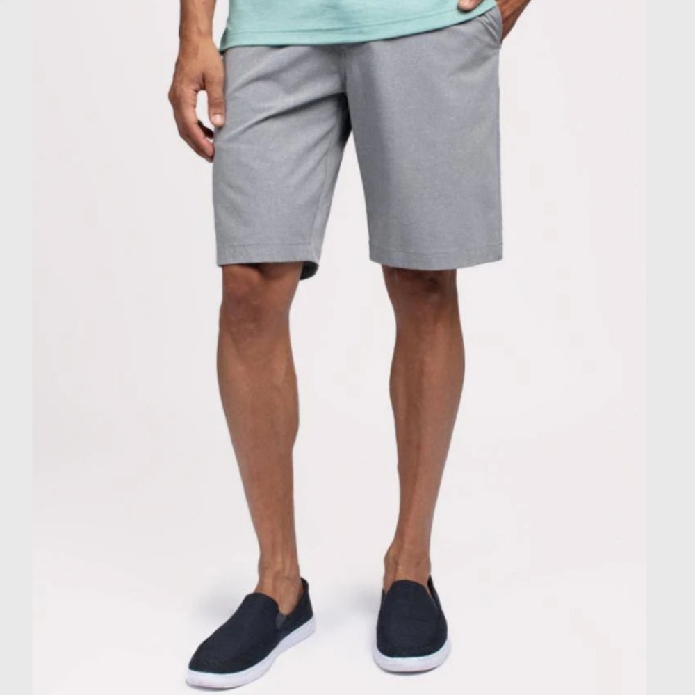 Travis Mathew Beck Short Size 40 Grey Golf Athleisure Athletic